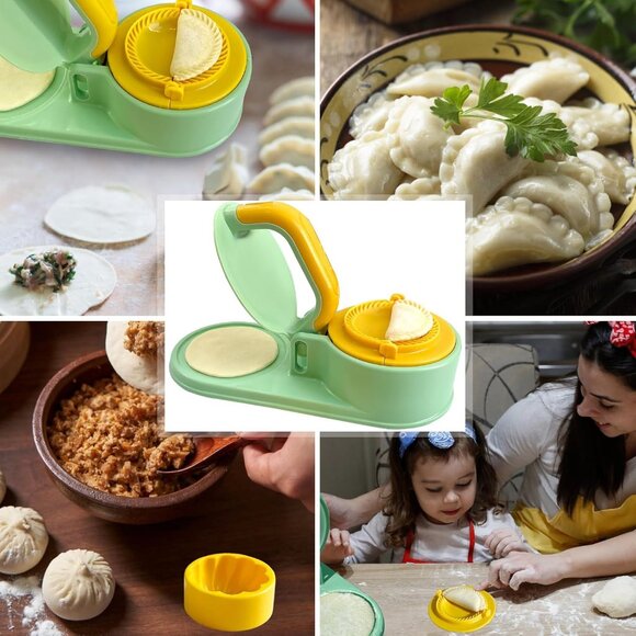 Multifunctional DIY Dumpling Skin Dough Presser(1 Pack(Any Color)) - Picture 3 of 11